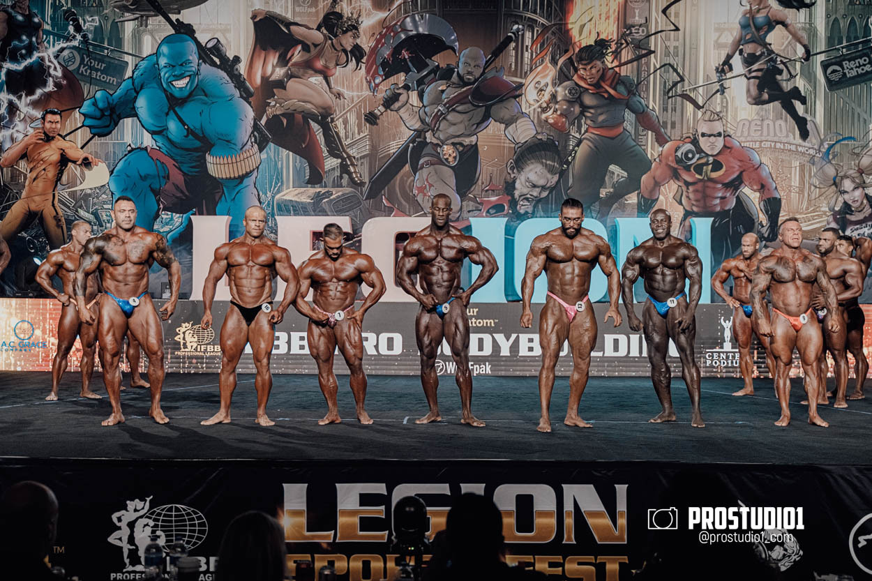 PRO MEN’S BODYBUILDING LEGION SPORTS FEST. Photo & Video Production Studio #1