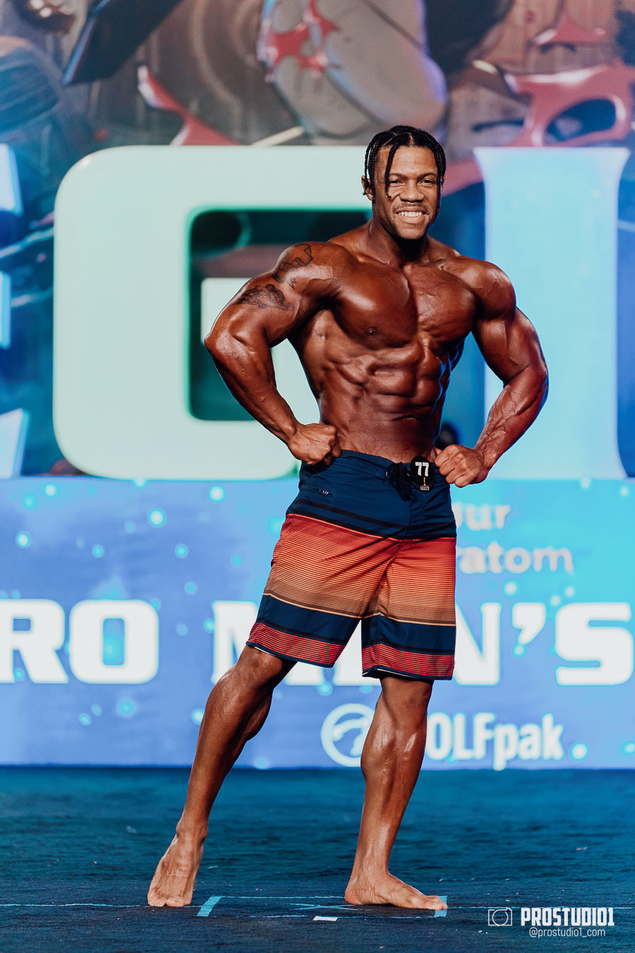 MEN’S FINAL IFBB PRO MASTERS. Photo & Video Production Studio #1