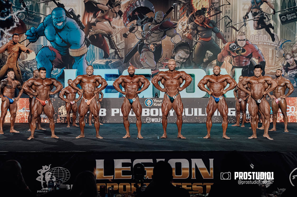 PRO MEN’S BODYBUILDING LEGION SPORTS FEST. Photo & Video Production Studio #1