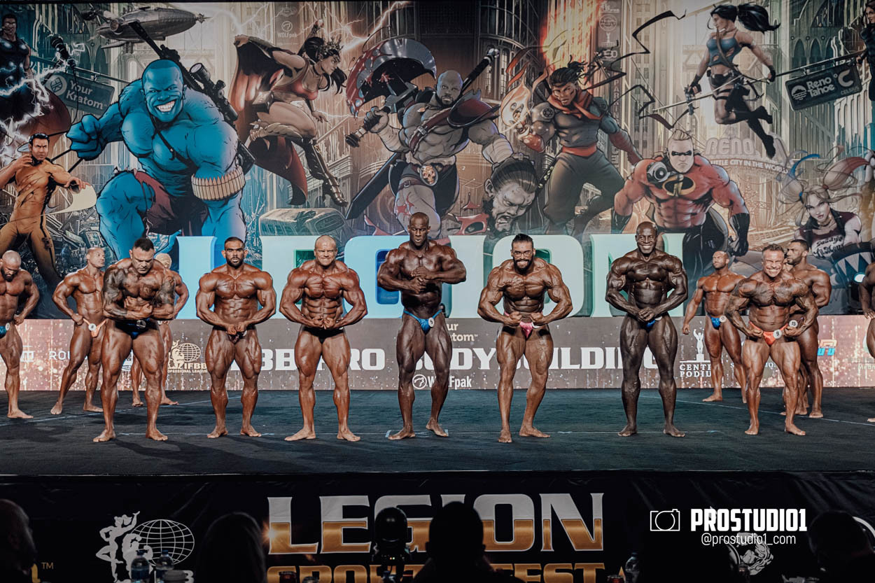 PRO MEN’S BODYBUILDING LEGION SPORTS FEST. Photo & Video Production Studio #1