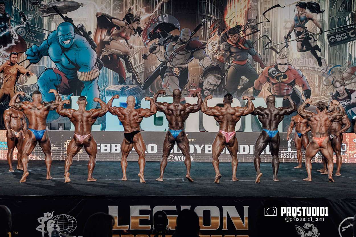 PRO MEN’S BODYBUILDING LEGION SPORTS FEST. Photo & Video Production Studio #1