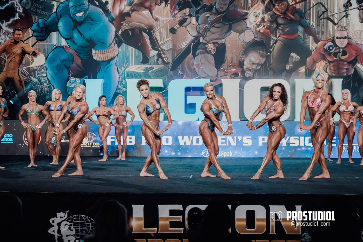 PRO WOMEN’S PHYSIQUE LEGION SPORTS FEST. Photo & Video Production Studio #1