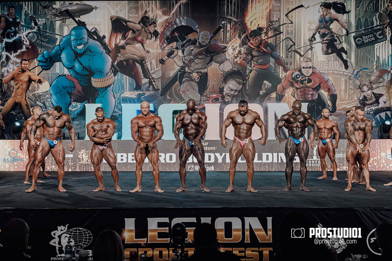 PRO MEN’S BODYBUILDING LEGION SPORTS FEST. Photo & Video Production Studio #1