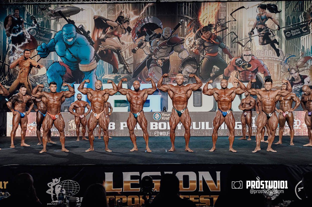 PRO MEN’S BODYBUILDING LEGION SPORTS FEST. Photo & Video Production Studio #1