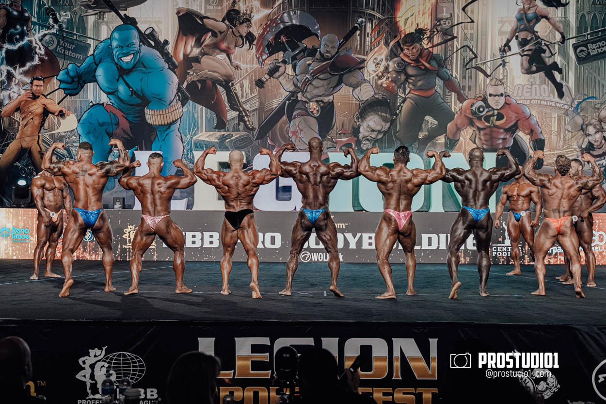 PRO MEN’S BODYBUILDING LEGION SPORTS FEST. Photo & Video Production Studio #1