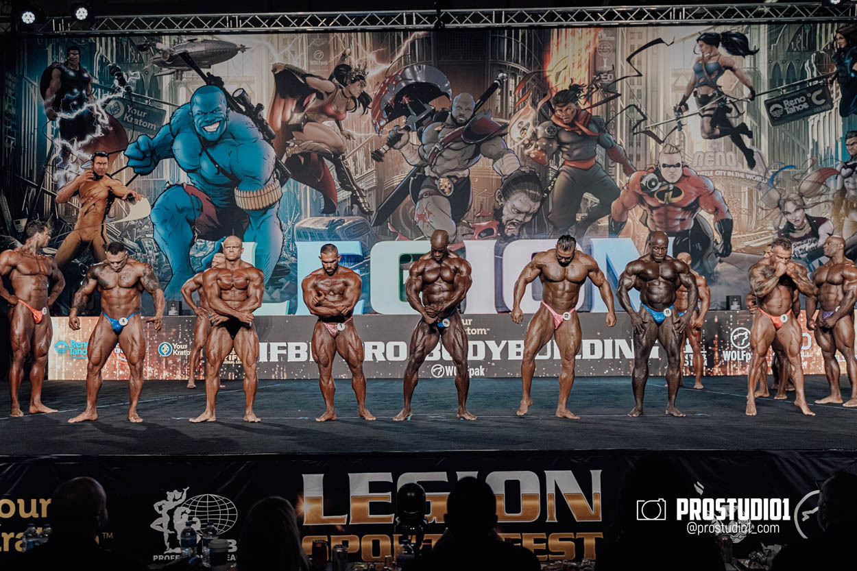 PRO MEN’S BODYBUILDING LEGION SPORTS FEST. Photo & Video Production Studio #1