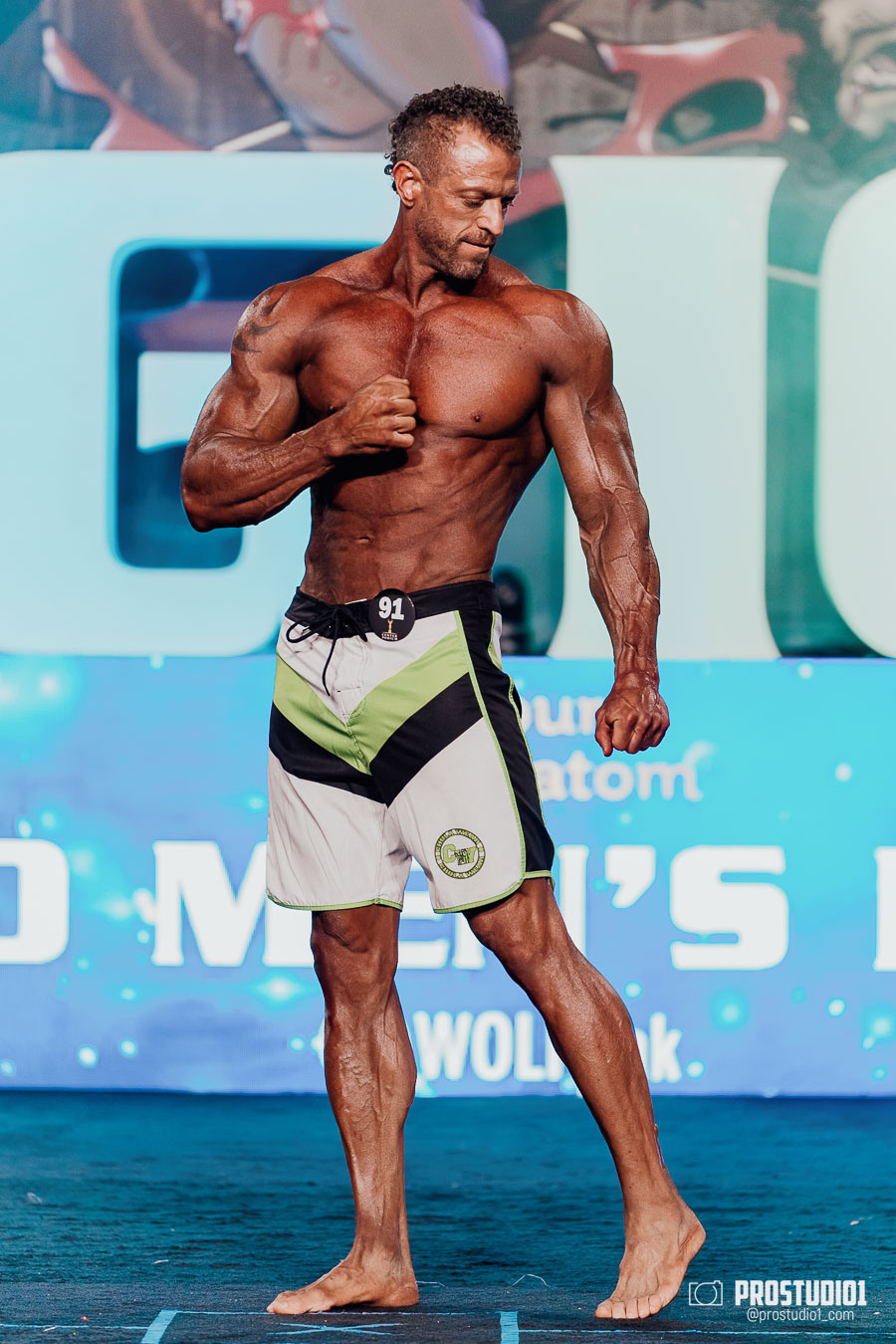 MEN’S FINAL IFBB PRO MASTERS. Photo & Video Production Studio #1