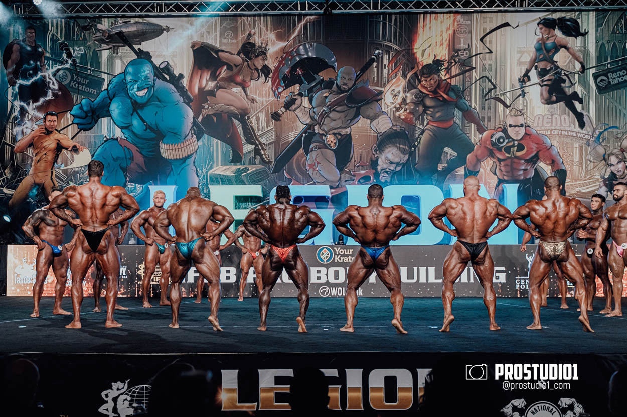 PRO MEN’S BODYBUILDING LEGION SPORTS FEST. Photo & Video Production Studio #1