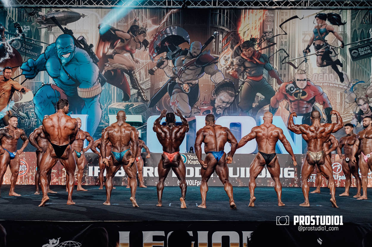 PRO MEN’S BODYBUILDING LEGION SPORTS FEST. Photo & Video Production Studio #1
