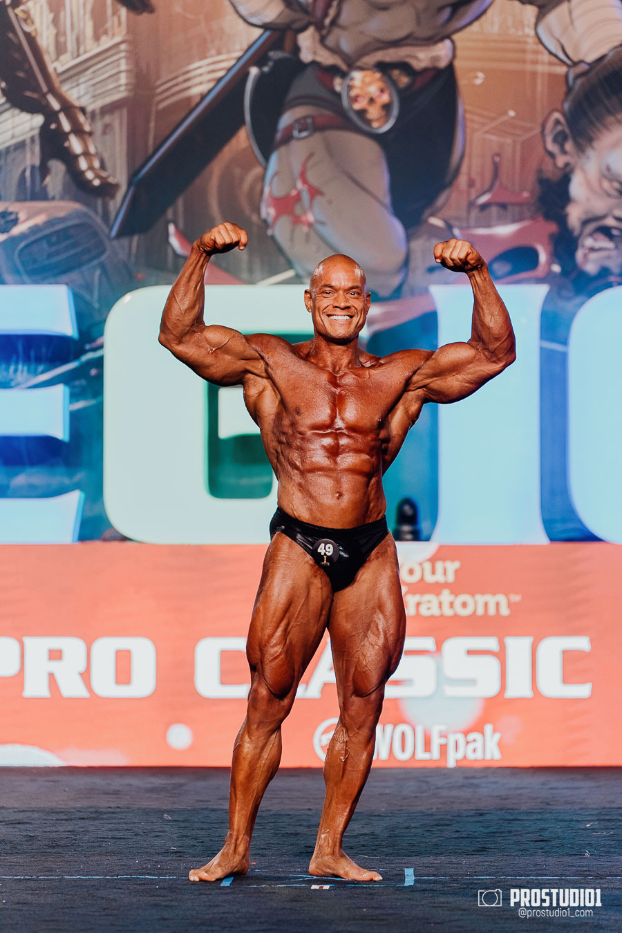 MEN’S FINAL IFBB PRO MASTERS. Photo & Video Production Studio #1