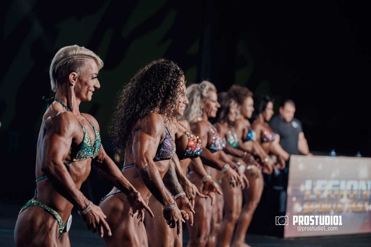 PRO WOMEN’S PHYSIQUE LEGION SPORTS FEST. Photo & Video Production Studio #1