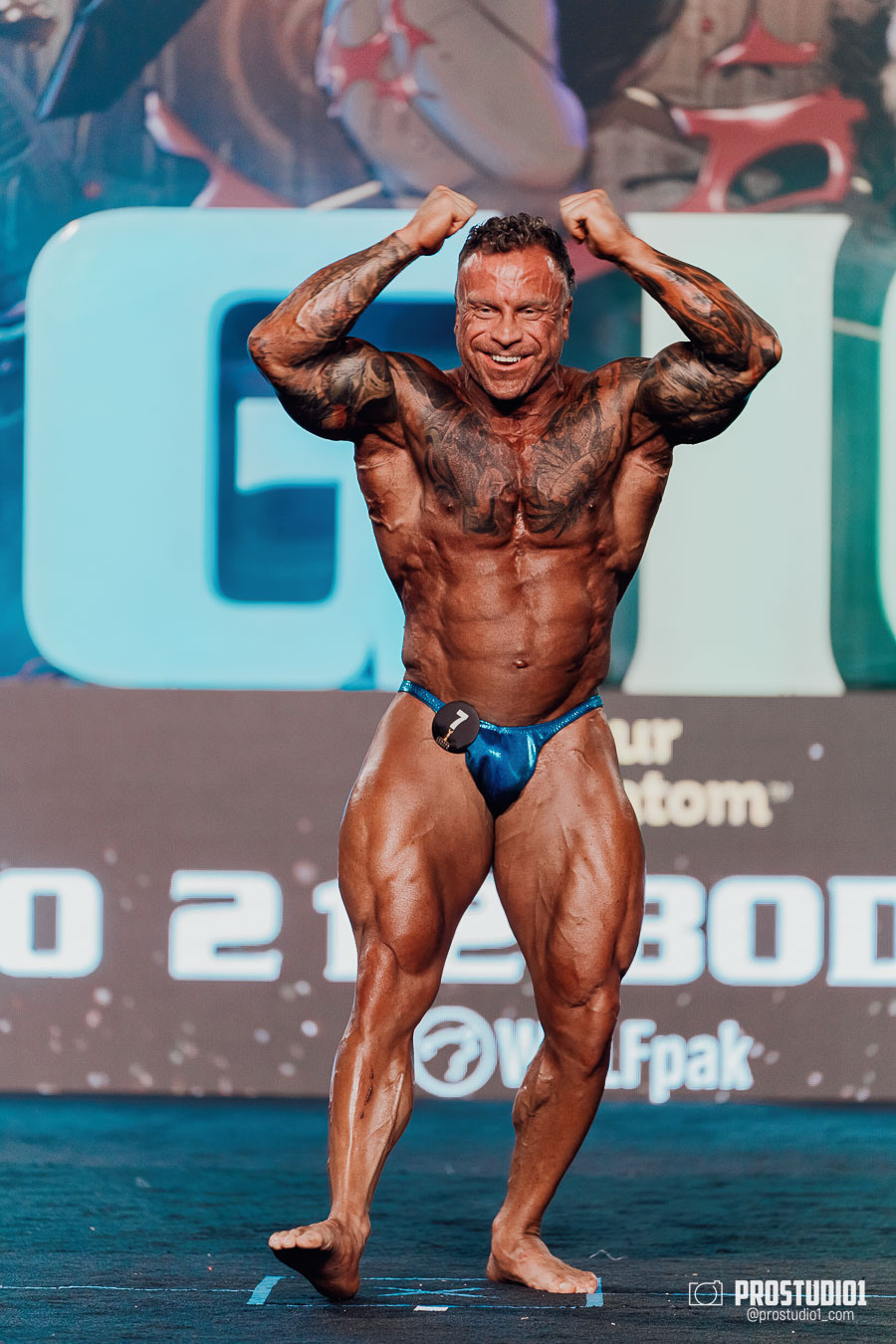 MEN’S FINAL IFBB PRO MASTERS. Photo & Video Production Studio #1