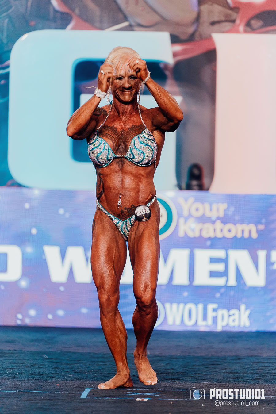WOMEN’S FINAL IFBB PRO MASTERS. Photo & Video Production Studio #1