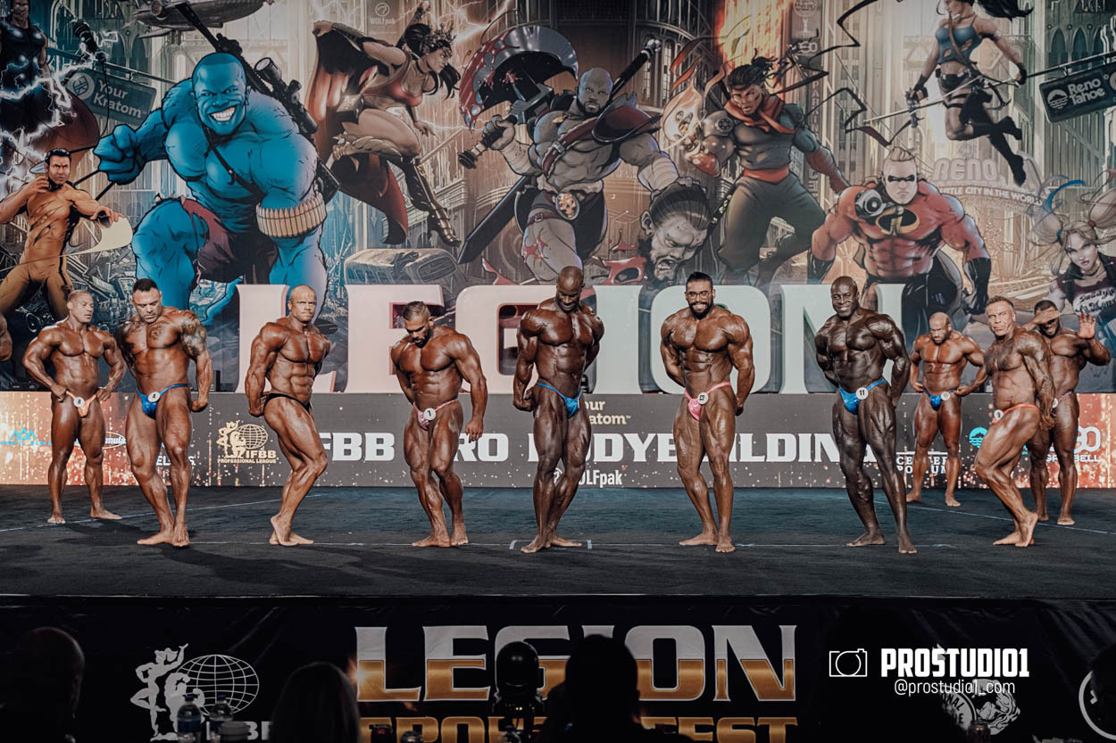 PRO MEN’S BODYBUILDING LEGION SPORTS FEST. Photo & Video Production Studio #1