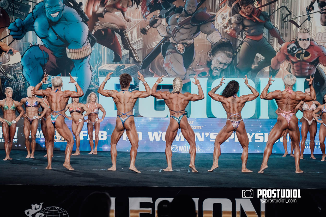 PRO WOMEN’S PHYSIQUE LEGION SPORTS FEST. Photo & Video Production Studio #1