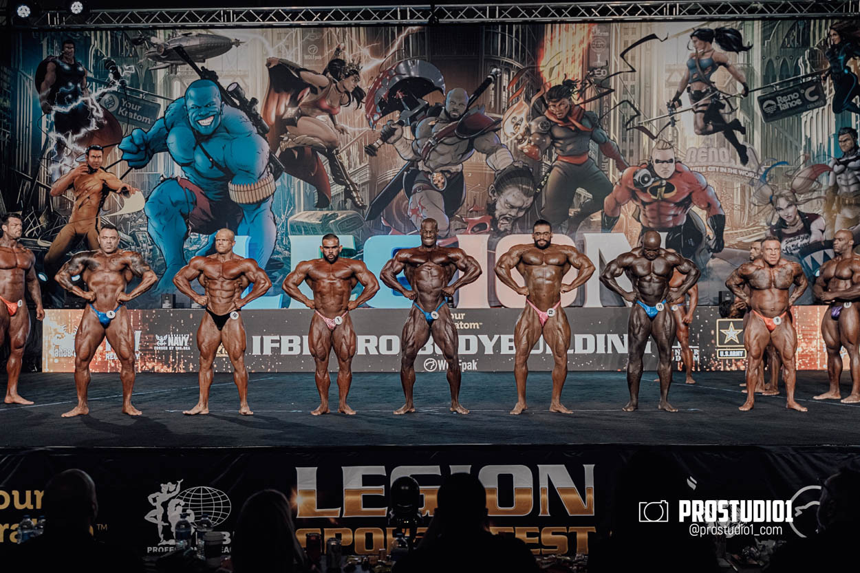 PRO MEN’S BODYBUILDING LEGION SPORTS FEST. Photo & Video Production Studio #1