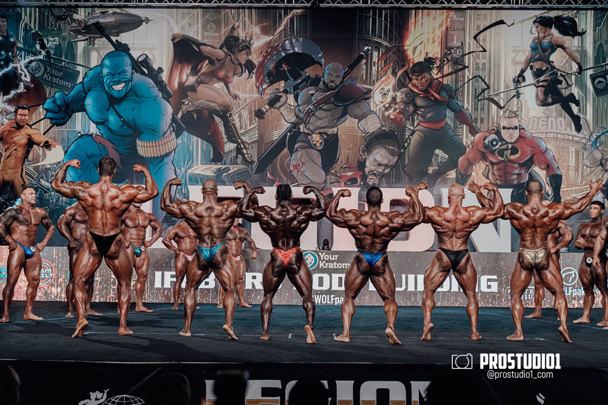 PRO MEN’S BODYBUILDING LEGION SPORTS FEST. Photo & Video Production Studio #1
