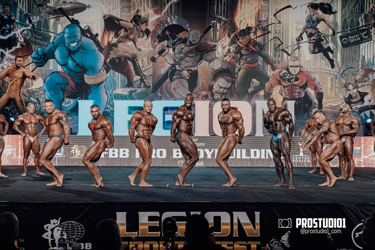 PRO MEN’S BODYBUILDING LEGION SPORTS FEST. Photo & Video Production Studio #1