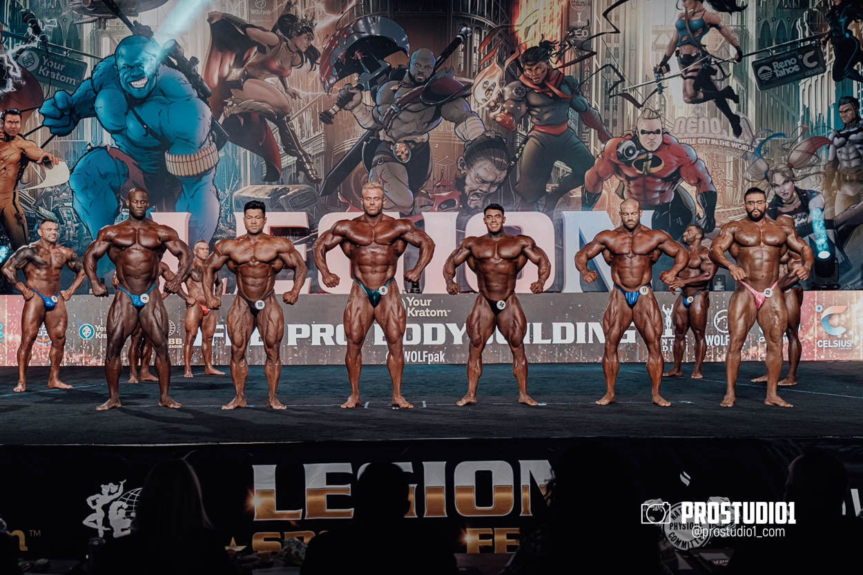 PRO MEN’S BODYBUILDING LEGION SPORTS FEST. Photo & Video Production Studio #1