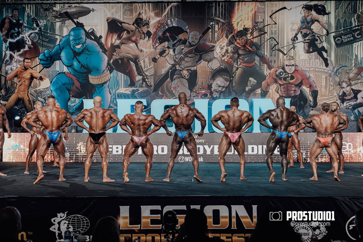 PRO MEN’S BODYBUILDING LEGION SPORTS FEST. Photo & Video Production Studio #1
