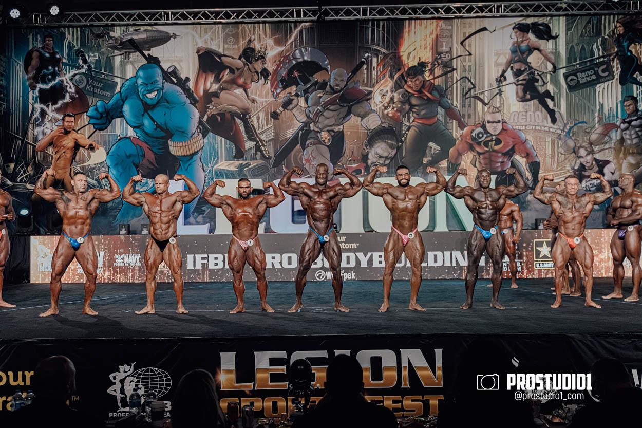 PRO MEN’S BODYBUILDING LEGION SPORTS FEST. Photo & Video Production Studio #1
