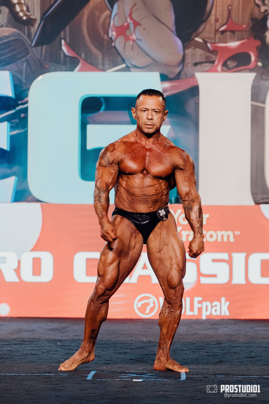 MEN’S FINAL IFBB PRO MASTERS. Photo & Video Production Studio #1