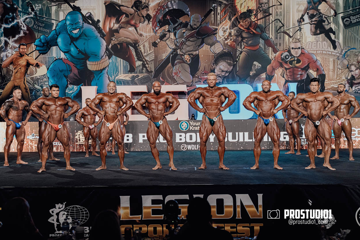 PRO MEN’S BODYBUILDING LEGION SPORTS FEST. Photo & Video Production Studio #1