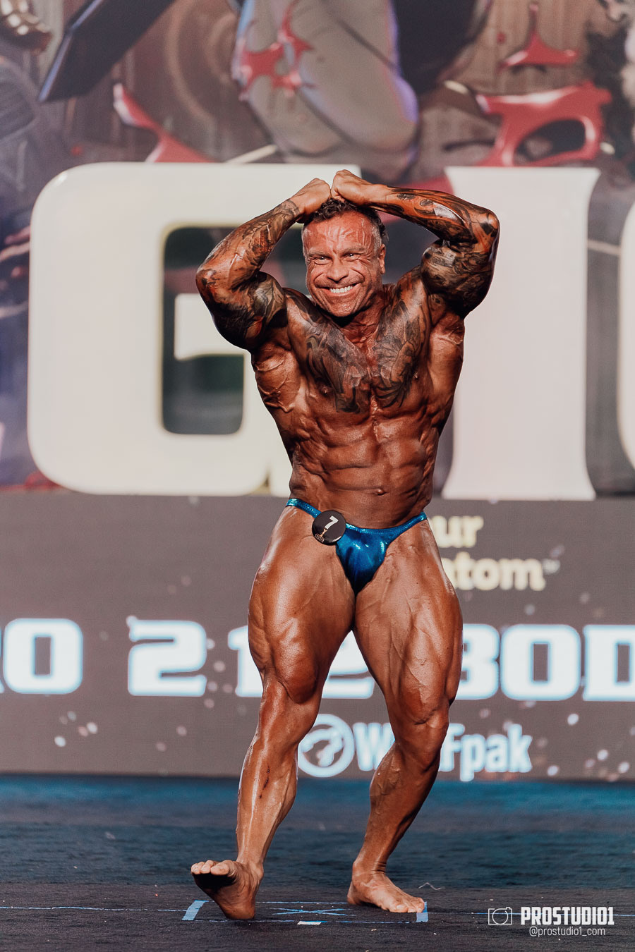 MEN’S FINAL IFBB PRO MASTERS. Photo & Video Production Studio #1