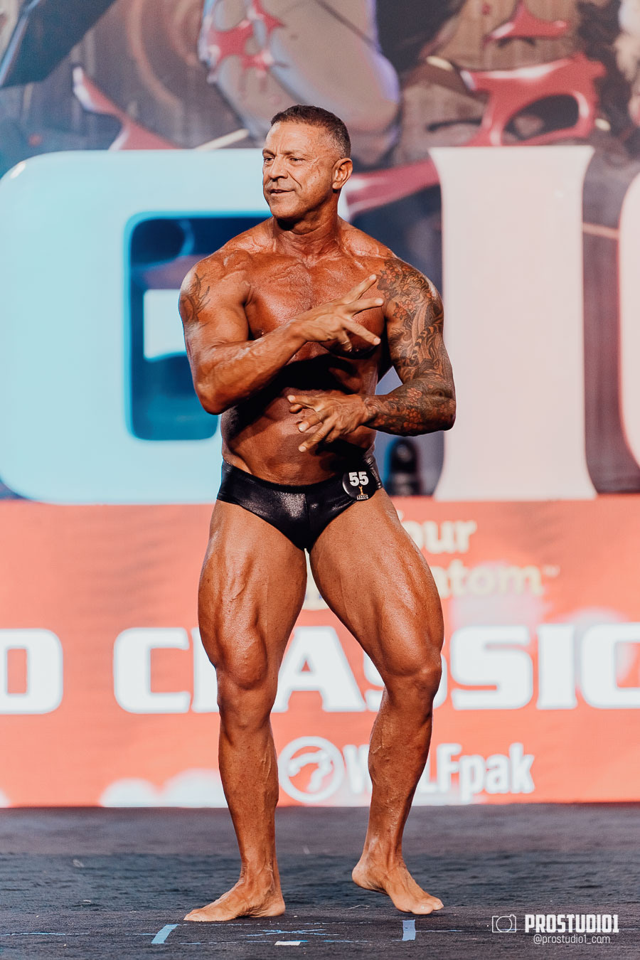 MEN’S FINAL IFBB PRO MASTERS. Photo & Video Production Studio #1