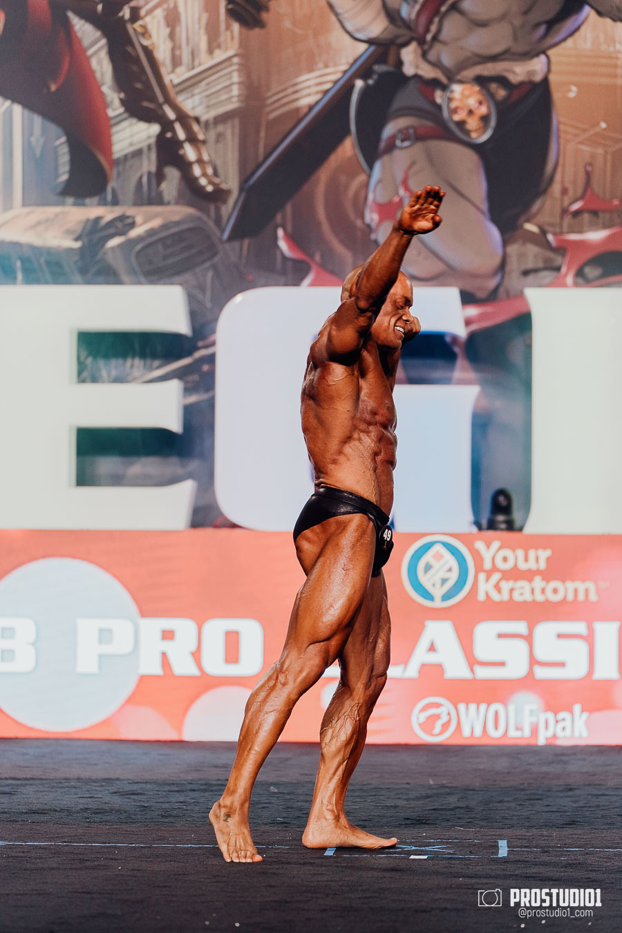 MEN’S FINAL IFBB PRO MASTERS. Photo & Video Production Studio #1