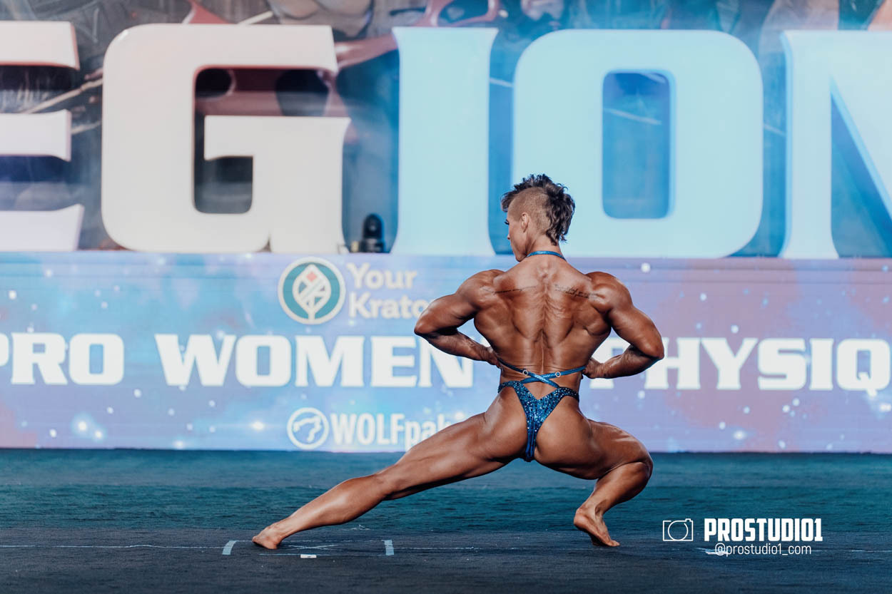 PRO WOMEN’S PHYSIQUE LEGION SPORTS FEST. Photo & Video Production Studio #1