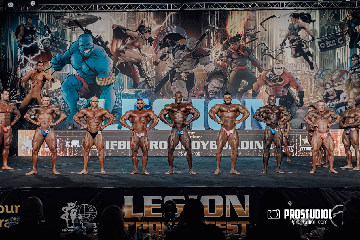 PRO MEN’S BODYBUILDING LEGION SPORTS FEST. Photo & Video Production Studio #1