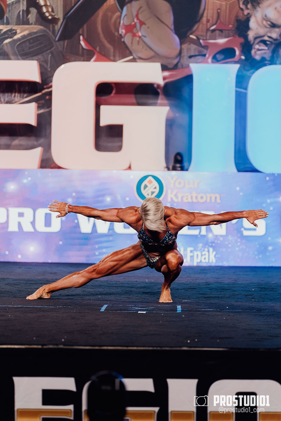 WOMEN’S FINAL IFBB PRO MASTERS. Photo & Video Production Studio #1