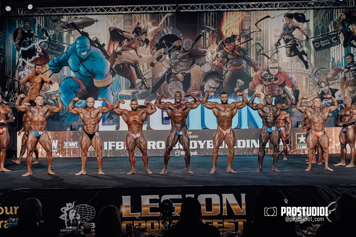 PRO MEN’S BODYBUILDING LEGION SPORTS FEST. Photo & Video Production Studio #1