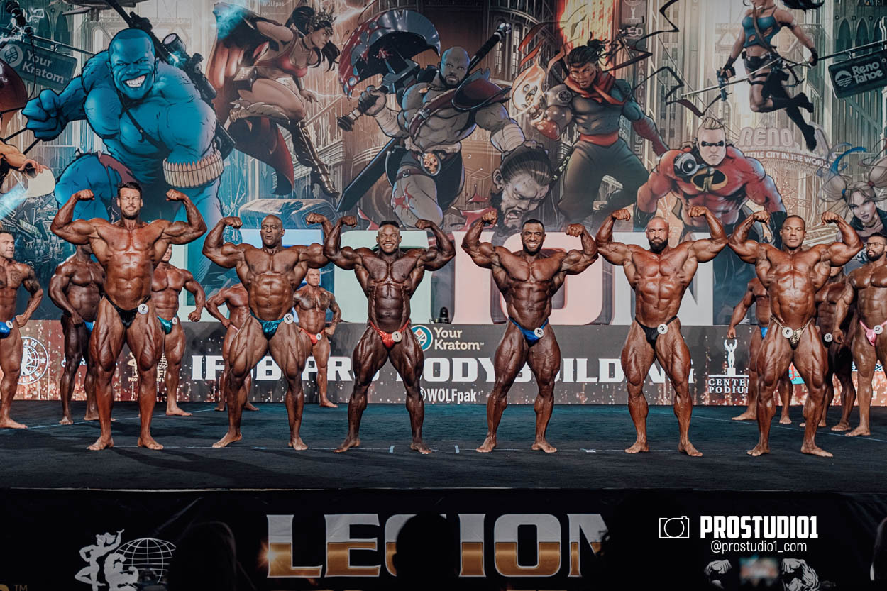 PRO MEN’S BODYBUILDING LEGION SPORTS FEST. Photo & Video Production Studio #1