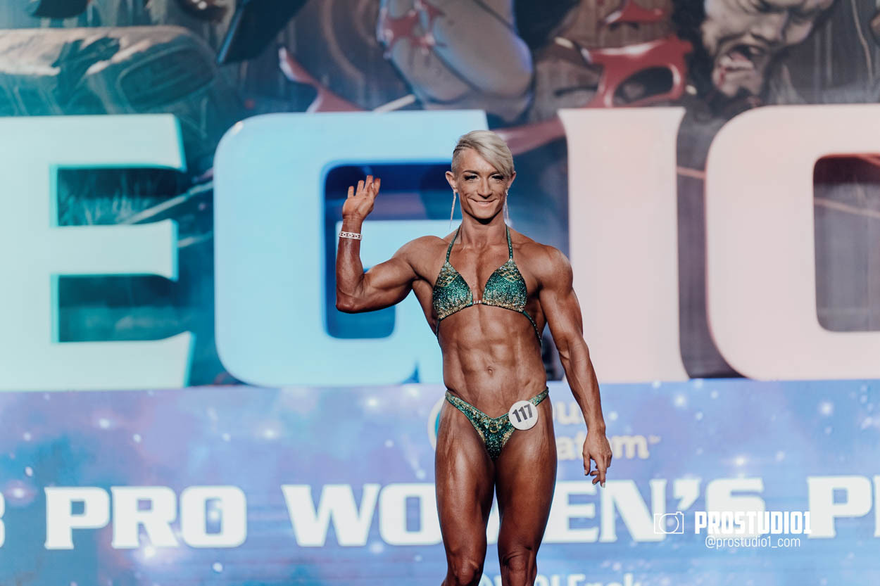 PRO WOMEN’S PHYSIQUE LEGION SPORTS FEST. Photo & Video Production Studio #1