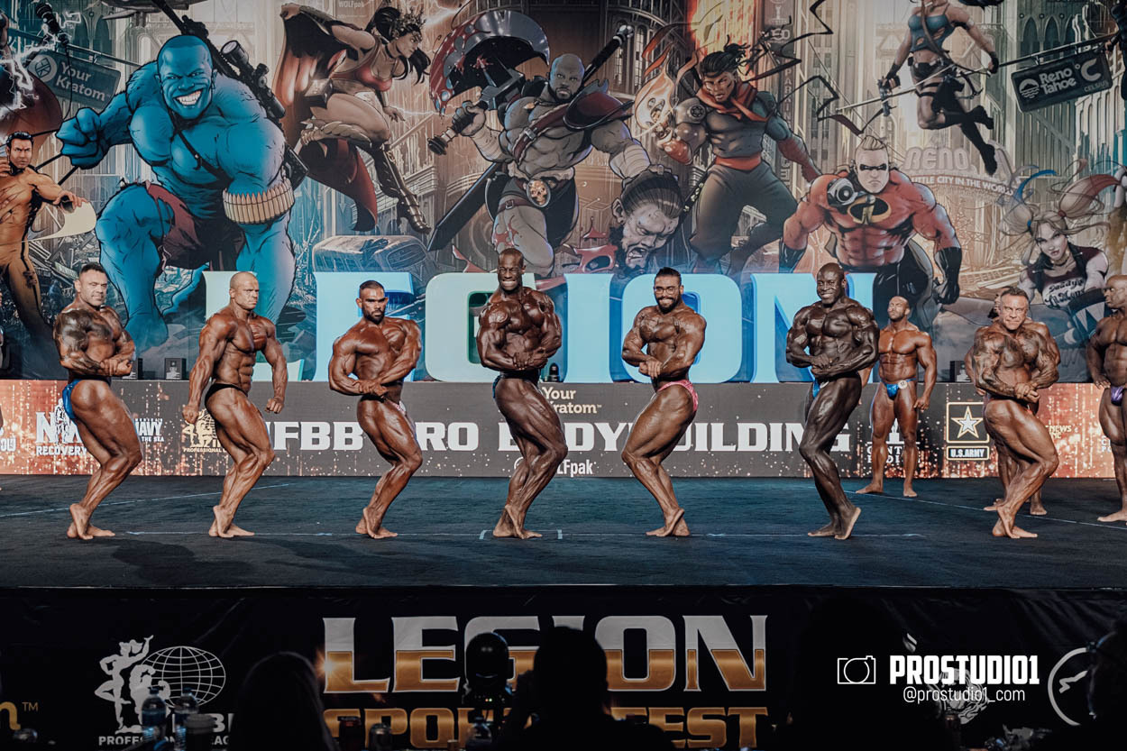PRO MEN’S BODYBUILDING LEGION SPORTS FEST. Photo & Video Production Studio #1