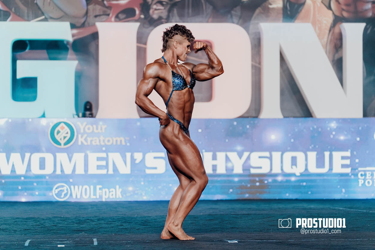 PRO WOMEN’S PHYSIQUE LEGION SPORTS FEST. Photo & Video Production Studio #1