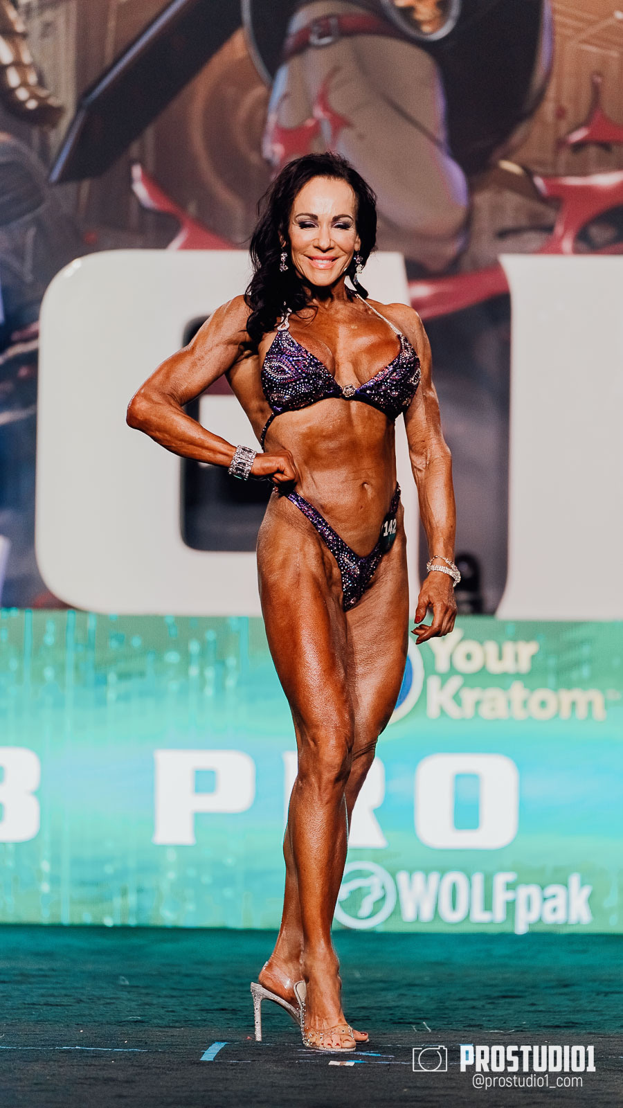 WOMEN’S FINAL IFBB PRO MASTERS. Photo & Video Production Studio #1