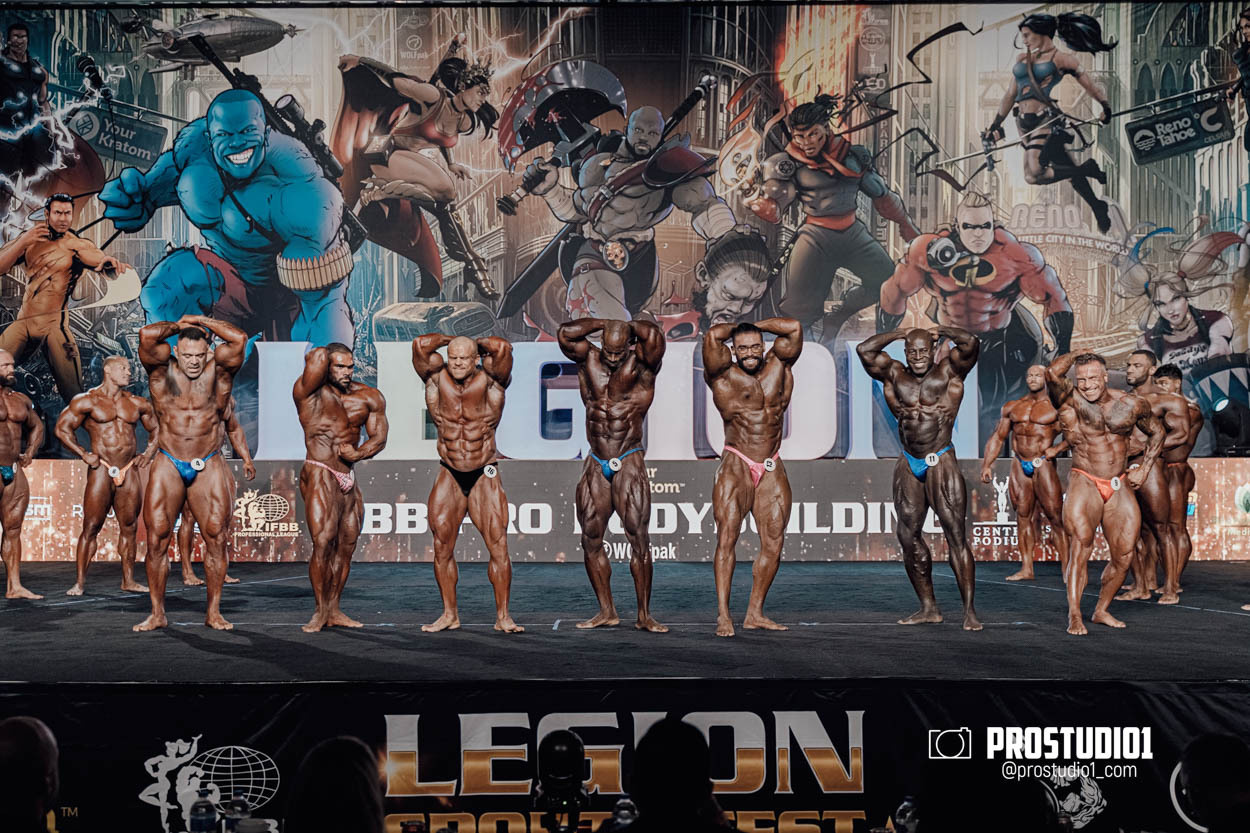 PRO MEN’S BODYBUILDING LEGION SPORTS FEST. Photo & Video Production Studio #1
