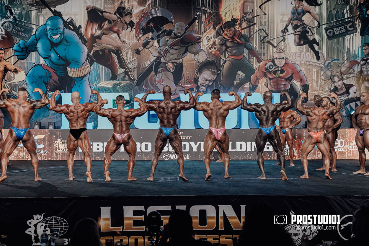 PRO MEN’S BODYBUILDING LEGION SPORTS FEST. Photo & Video Production Studio #1