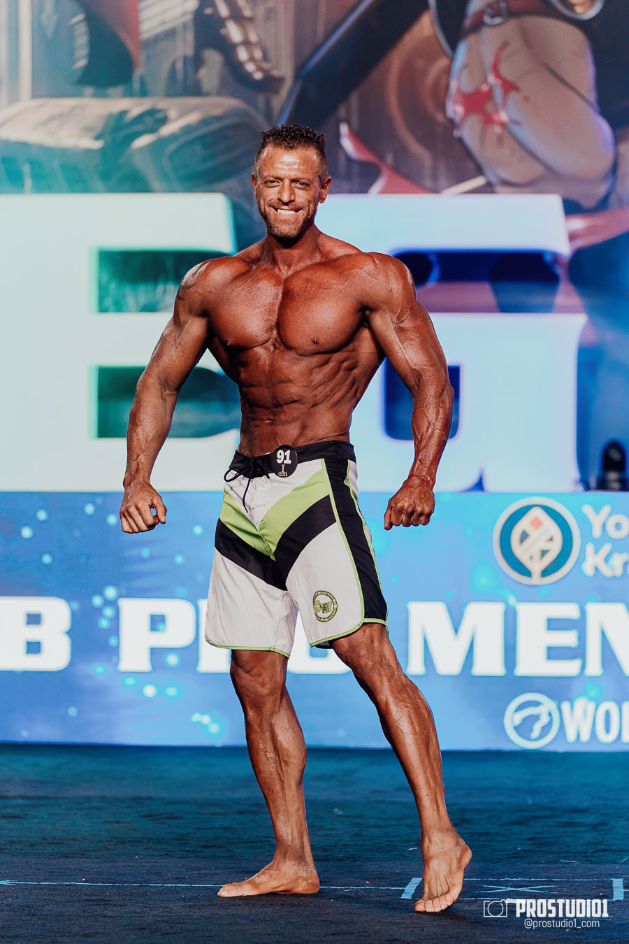 MEN’S FINAL IFBB PRO MASTERS. Photo & Video Production Studio #1