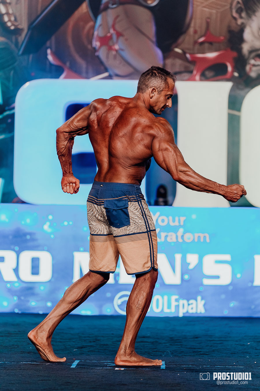 MEN’S FINAL IFBB PRO MASTERS. Photo & Video Production Studio #1