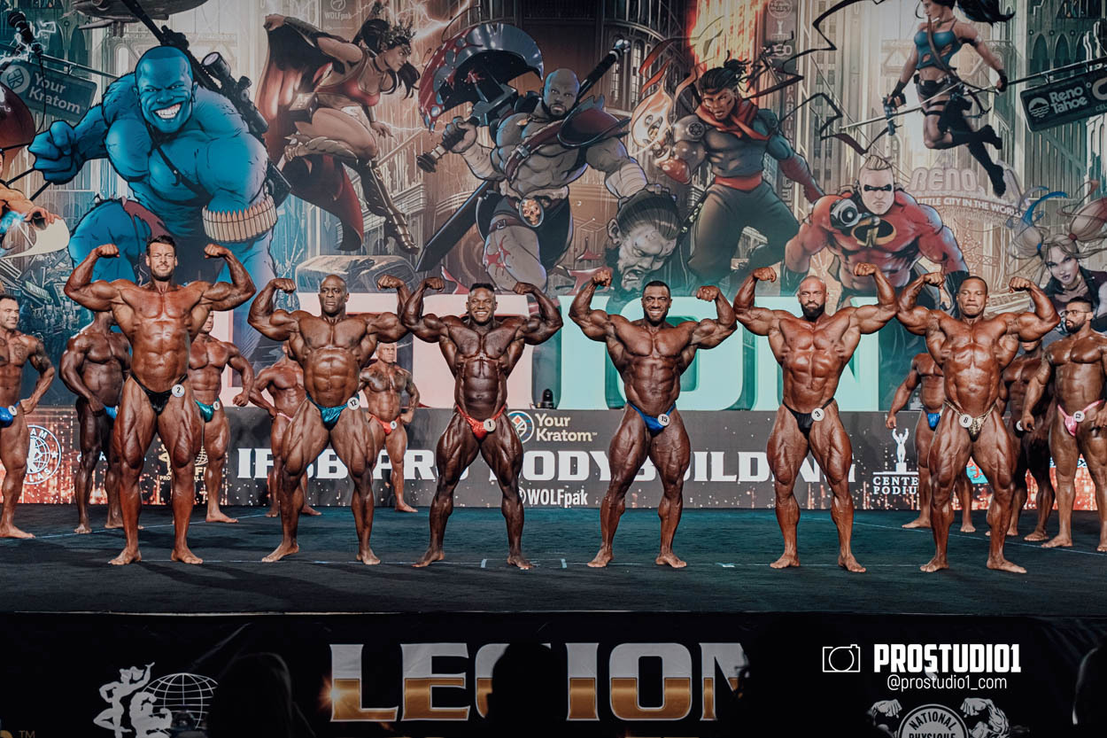 PRO MEN’S BODYBUILDING LEGION SPORTS FEST. Photo & Video Production Studio #1