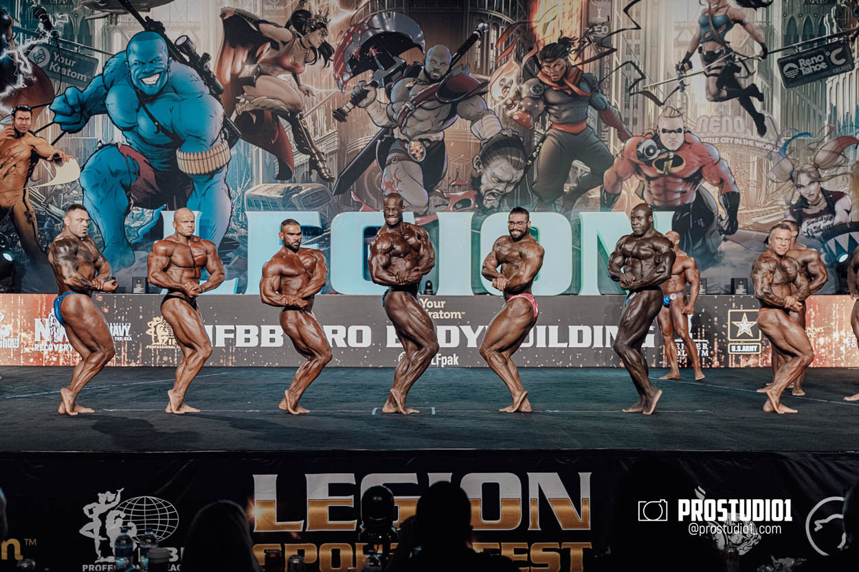 PRO MEN’S BODYBUILDING LEGION SPORTS FEST. Photo & Video Production Studio #1