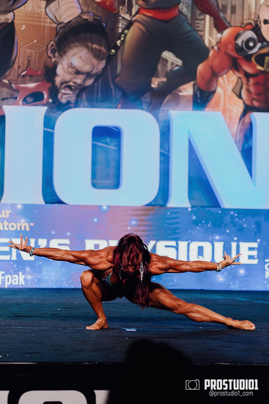 WOMEN’S FINAL IFBB PRO MASTERS. Photo & Video Production Studio #1