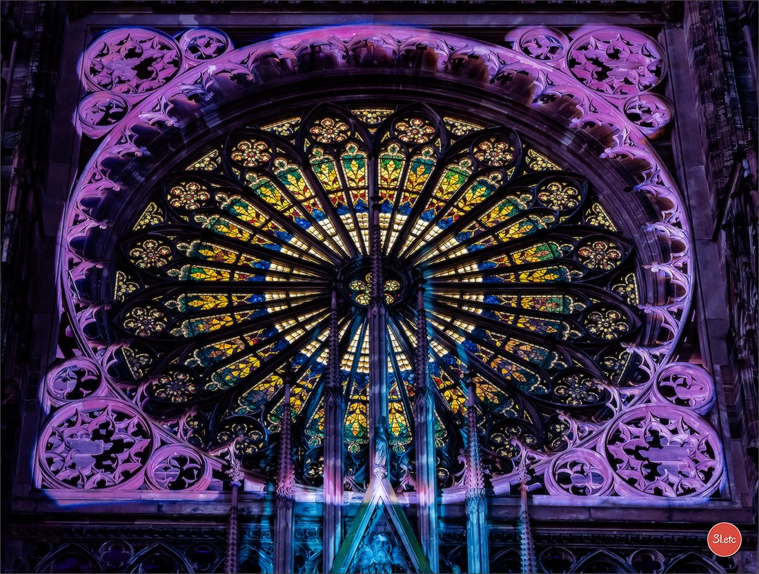 La mise en lumière de la Cathédrale de Strasbourg, du 5 juillet au 8 s. Photographe à Strasbourg | Portraits, Studio, Enfants, Événements