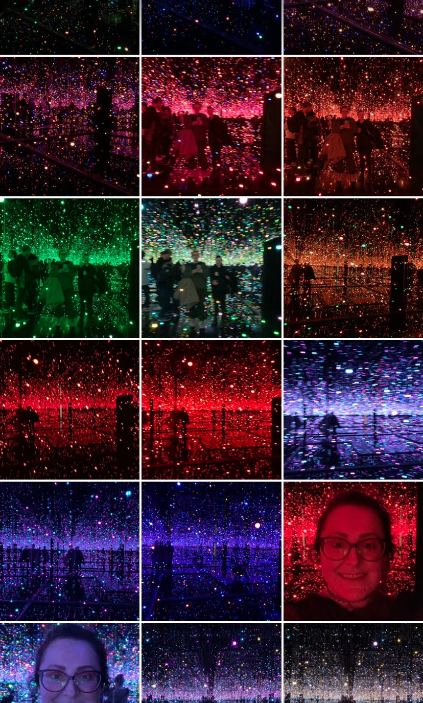 Kusama at Tate Modern. Victoria Dini. Art photography in London / Folkestone, UK