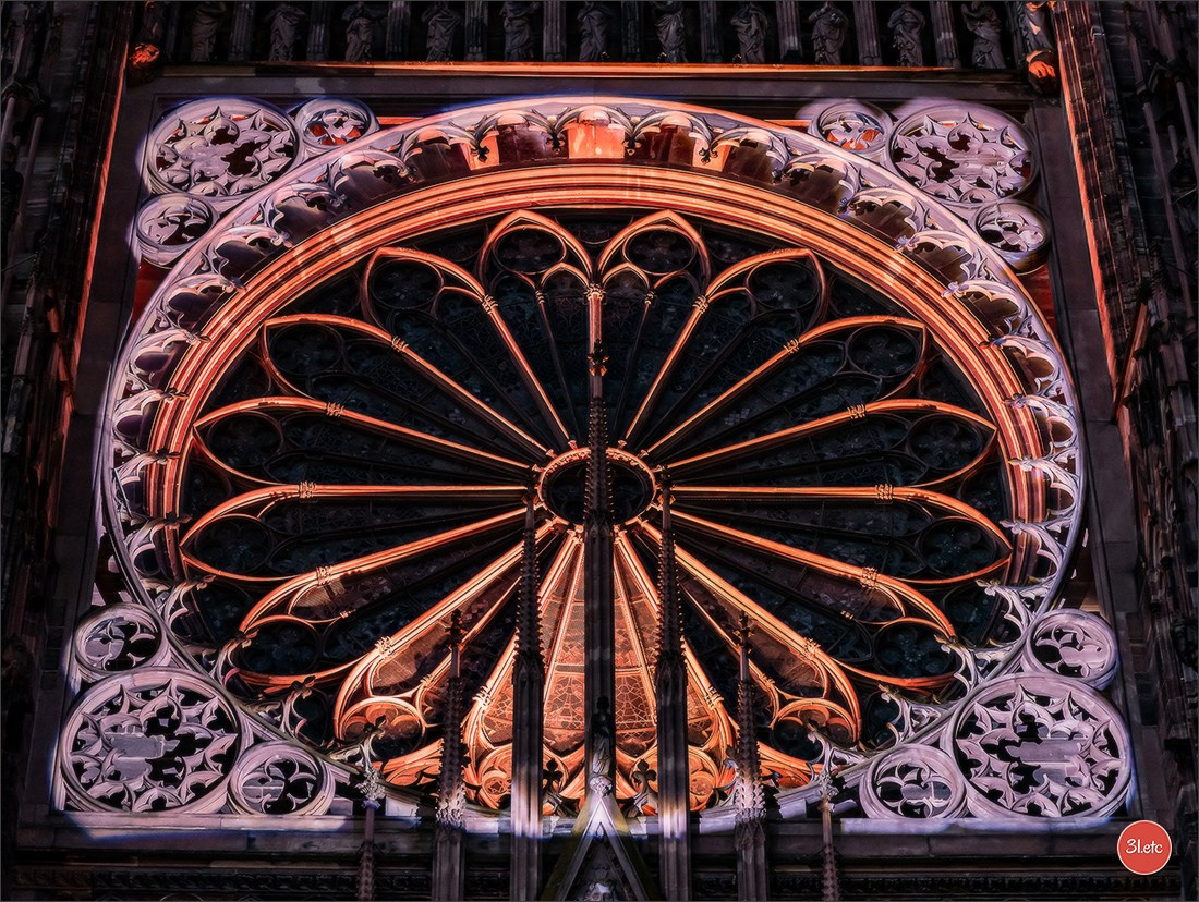 La mise en lumière de la Cathédrale de Strasbourg, du 5 juillet au 8 s. Photographe à Strasbourg | Portraits, Studio, Enfants, Événements