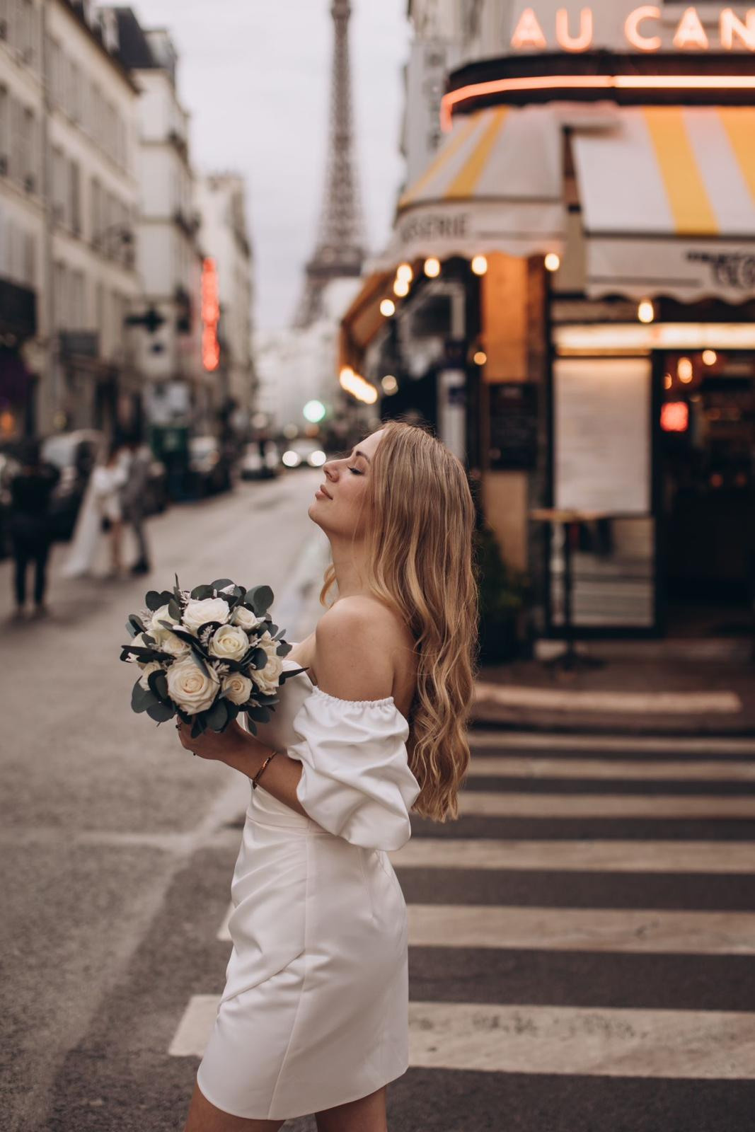 Līgavas pušķi baltos toņos. Event design, decoration, floristry, gift, Irina Novika, Riga, Latvia